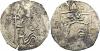 RUSSLAND. Kiew. Swiatopolk I. 1015-1018 Srebrennik o.J. (2,14 g). Av.: Thronender Prinz Sewastopol mit Kreuzstab in der rechten Hand Rv.: Tangka mit, Аукцион: H.D. Rauch от 5 000 EUR