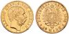 (D) DEUTSCHLAND. DEUTSCHLAND NACH 1871. Sachsen, Kgr. Albert 1873-1902 10 Mark 1888 E J:261; kl. Randfehler Gold s.sch, Аукцион: H.D. Rauch от 160 EUR