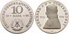 DEUTSCHLAND NACH 1871. DDR. 10 Mark 1980. Gerhard von Scharnhorst J:1577 pol. Pl. (D, Аукцион: H.D. Rauch от 10 EUR