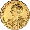 Russia: Catherine I gold Novodel 2 Roubles 1726,..., Аукцион: Heritage за 30 550руб
