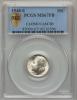 1948-S 10C MS67 Full Bands PCGS Secure. Ex: Close/Cascio.
PCGS Population (97/1). NGC Census: (121/7). Mintage:
35,520,000, Аукцион: Heritage за 129руб