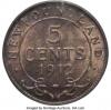 Canada: Newfoundland. George V 5 Cents 1912 MS64
PCGS,, Аукцион: Heritage за 235руб