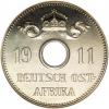 German East Africa: German Colonial Proof 10 Heller
1911A,, Аукцион: Heritage за 748руб