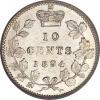 Canada: Victoria 10 Cents 1894,..., Аукцион: Heritage за 978руб