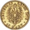 German States: Mecklenburg-Schwerin. Friedrich Franz II gold 10
Marks 1878A,..., Аукцион: Heritage за 1 610руб