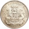 German States: Hamburg. Free City 5 Mark 1893J,..., Аукцион: Heritage за 920руб