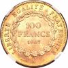 France: Republic gold 100 Francs 1907A,..., Аукцион: Heritage за 2 530руб