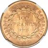 France: Republic gold 100 Francs 1906-A MS63 NGC,..., Аукцион: Heritage за 2 585руб