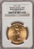 1927 $20 Double Eagle Obverse Struck Thru MS64 NGC...., Аукцион: Heritage за 1 610руб