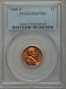 1968-S 1C MS67 Red PCGS. PCGS Population (57/1). NGC Census:
(27/0). Numismedia Wsl. Price for problem free NGC/PCGS coin , Аукцион: Heritage за 259руб