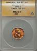 1954-S/S 1C MS67 Red ANACS. RPM-3. CONECA TOP-100. NGC
Census: (728/0). PCGS Population (205/0). Mintage: 96,190,000.
Numi, Аукцион: Heritage за 69руб