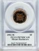 1991-W G$5 Mount Rushmore Gold Five Dollar PR70 Deep Cameo
PCGS. Signature of John M. Mercanti, 12th Chief Engraver of the
, Аукцион: Heritage за 423руб