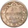 Canada: Newfoundland. Victoria 10 Cents 1894,..., Аукцион: Heritage за 5 463руб