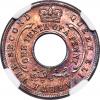 British West Africa: Elizabeth II copper 1/10 Penny 1956
MS65 Red and Brown NGC,, Аукцион: Heritage за 1 998руб