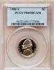 1988-S 5C PR69 Deep Cameo PCGS. PCGS Population (2290/44). NGC
Census: (276/19). Numismedia Wsl. Price for problem free NG..., Аукцион: Heritage за 15руб