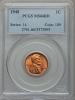 1948 1C MS66 Red PCGS. PCGS Population (455/17). NGC Census:
(825/59). Mintage: 317,569,984. Numismedia Wsl. Price for prob, Аукцион: Heritage за 106руб