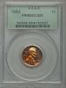 1962 1C PR68 Deep Cameo PCGS. PCGS Population (158/35). NGC
Census: (91/39). Numismedia Wsl. Price for problem free NGC/PC, Аукцион: Heritage за 80руб