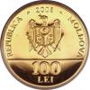 Moldova: Republic gold 100 Lei 2008,..., Аукцион: Heritage за 470руб