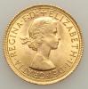 Great Britain: Elizabeth II gold Sovereign 1966 UNC,..., Аукцион: Heritage за 353руб