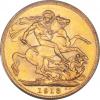 Canada: George V gold Sovereign 1913-C MS62 PCGS,, Аукцион: Heritage за 2 468руб