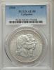 1900 $1 Lafayette Dollar AU58 PCGS. PCGS Population
(344/2762). NGC Census: (189/2200). Mintage: 36,026. Numismedia
Wsl. Pr, Аукцион: Heritage за 470руб