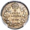 Canada: George V "Round Leaves - Cross/Bow Tie" 5 Cents
1909 MS62 PCGS,, Аукцион: Heritage за 8 225руб