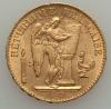 France: Republic gold 20 Francs 1897-A UNC,, Аукцион: Heritage за 235руб