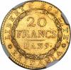 Italy: Piedmont Republic. Subalpine Republic gold 20 Francs L'AN 9
(1800) MS61 NGC,..., Аукцион: Heritage за 3 760руб