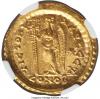 Ancients: Marcian, Eastern Roman Emperor (AD 450-457). AV
solidus (4.47 gm). NGC MS 4/5 - 4/5, Аукцион: Heritage за 1 116руб