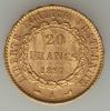 France: Republic gold 20 Francs 1897-A UNC,, Аукцион: Heritage за 235руб