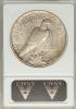 1921 $1 Peace AU53 ANACS. VAM-3. NGC Census: (229/11650). PCGS
Population (299/13474). Mintage: 1,006,473. Numismedia Wsl...., Аукцион: Heritage за 101руб