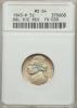 1945-P 5C Doubled Die Reverse, FS-801, MS64 ANACS. (FS-030).
NGC Census: (0/0). PCGS Population (11/12). , Аукцион: Heritage за 165руб
