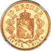 Norway: Oscar II gold 10 Kroner 1902,..., Аукцион: Heritage за 3 049руб