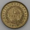 British West Africa: George VI 6 Pence 1952, KM31, lustrous UNC,
much nicer than usually seen. This scarce one-year type was never
released and m..., Аукцион: Heritage за 253руб