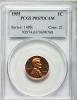 1955 1C PR67 Deep Cameo PCGS. PCGS Population (26/7). NGC
Census: (20/7). Numismedia Wsl. Price for problem free NGC/PCGS , Аукцион: Heritage за 881руб