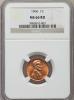 1966 1C MS66 Red NGC. NGC Census: (167/21). PCGS Population
(222/7). Numismedia Wsl. Price for problem free NGC/PCGS coin, Аукцион: Heritage за 21руб