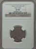 Great Britain: William III 6 Pence 1696 XF40 NGC,, Аукцион: Heritage за 118руб