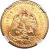 Mexico: Republic gold 50 Pesos 1946 MS66 NGC,, Аукцион: Heritage за 1 998руб