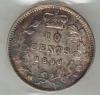Canada: Victoria 10 Cents 1896 Obv 6,..., Аукцион: Heritage за 21руб