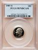 1987-S 10C PR70 Deep Cameo PCGS. PCGS Population (119). NGC Census:
(108). Numismedia Wsl. Price for problem free NGC/PCGS..., Аукцион: Heritage за 44руб
