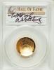 2014-W $5 Baseball Hall of Fame Gold Five Dollar, Mitch Williams
Signature, PR70 Deep Cameo PCGS. PCGS Population (12). NGC, Аукцион: Heritage за 517руб