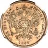 Russia: Alexander III copper-nickel Pattern 3 Kopeks 1882,..., Аукцион: Heritage за 9 106руб