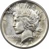 1921 $1 Peace MS66 PCGS. High Relief, Аукцион: Heritage за 4 465руб