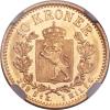 Norway: Oscar II gold 10 Kroner 1902 MS63 NGC,, Аукцион: Heritage за 2 350руб
