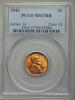 1942 1C MS67 Red PCGS. PCGS Population (168/0). NGC Census:
(431/0). Mintage: 657,828,608. Numismedia Wsl. Price for proble, Аукцион: Heritage за 170руб