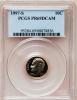 1997-S 10C Clad PR69 Deep Cameo PCGS. PCGS Population (2014/150).
NGC Census: (108/187). Numismedia Wsl. Price for problem..., Аукцион: Heritage за 15руб