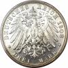 German States: Saxony. Friedrich August III Proof 3 Mark 1908-E,..., Аукцион: Heritage за 764руб
