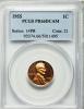 1955 1C PR66 Deep Cameo PCGS. PCGS Population (16/33). NGC
Census: (6/27). Numismedia Wsl. Price for problem free NGC/PCGS, Аукцион: Heritage за 564руб
