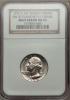 1972-D 25C Washington Quarter -- Double Struck on a 5C planchet,
5.1 grams -- MS65 NGC...., Аукцион: Heritage за 259руб