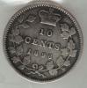 Canada: Victoria 10 Cents 1896 Obv 5,..., Аукцион: Heritage за 15руб